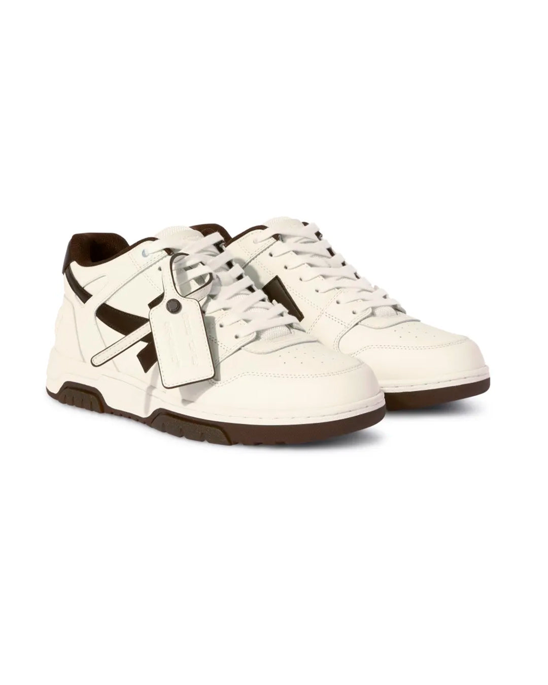 OFF-WHITE OUT OF OFFICE OOO WHITE-CHOCOLATE