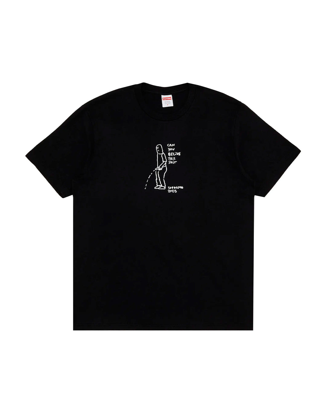 SUPREME GONZ TEE BLACK SS25