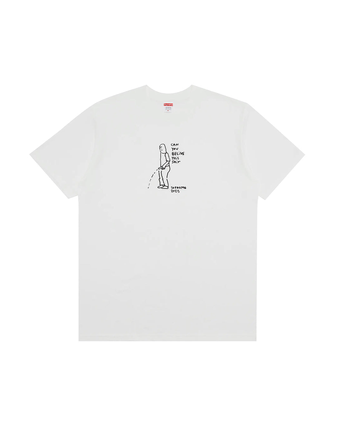 SUPREME GONZ TEE WHITE SS25