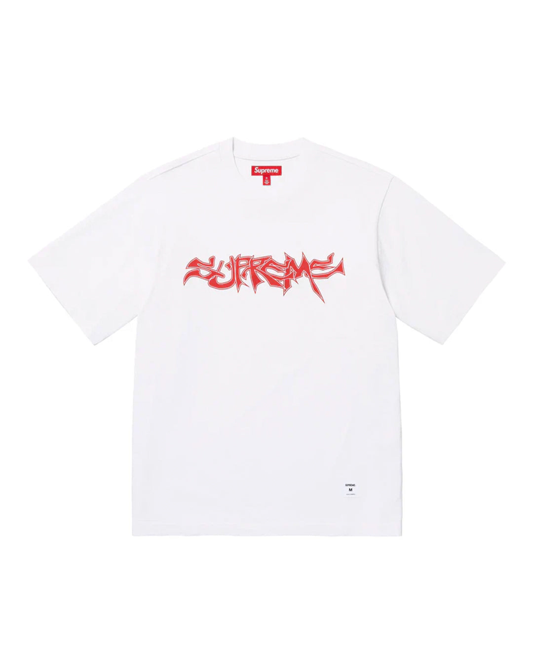 SUPREME MENTAL S/S TOP WHITE