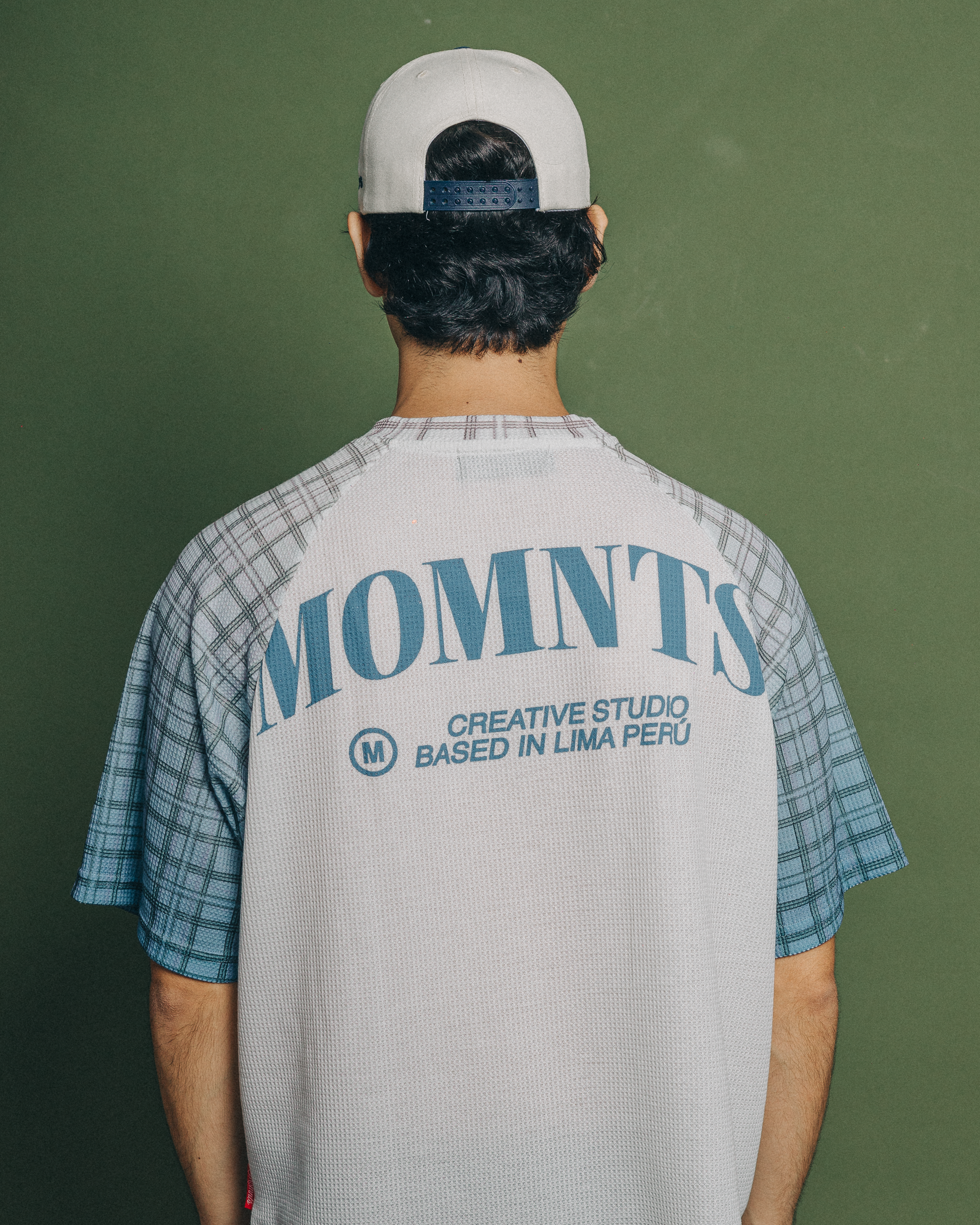 MOMNTS SPIDY WAFFLE TSHIRT