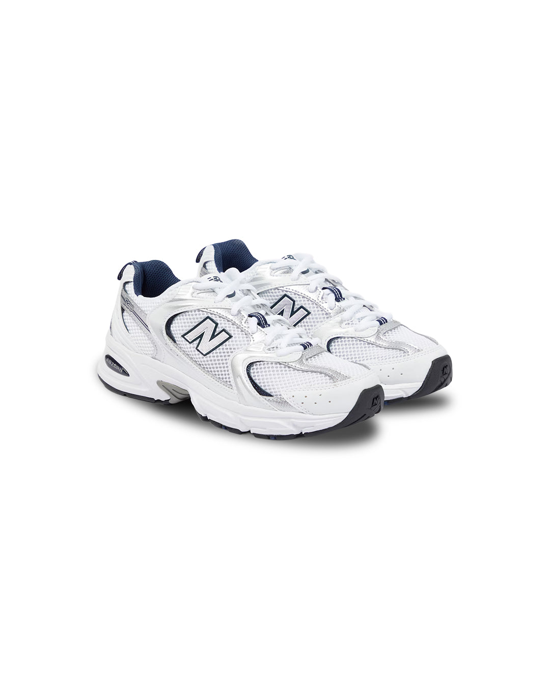 NEW BALANCE  530 WHITE SILVER NAVY MUJER
