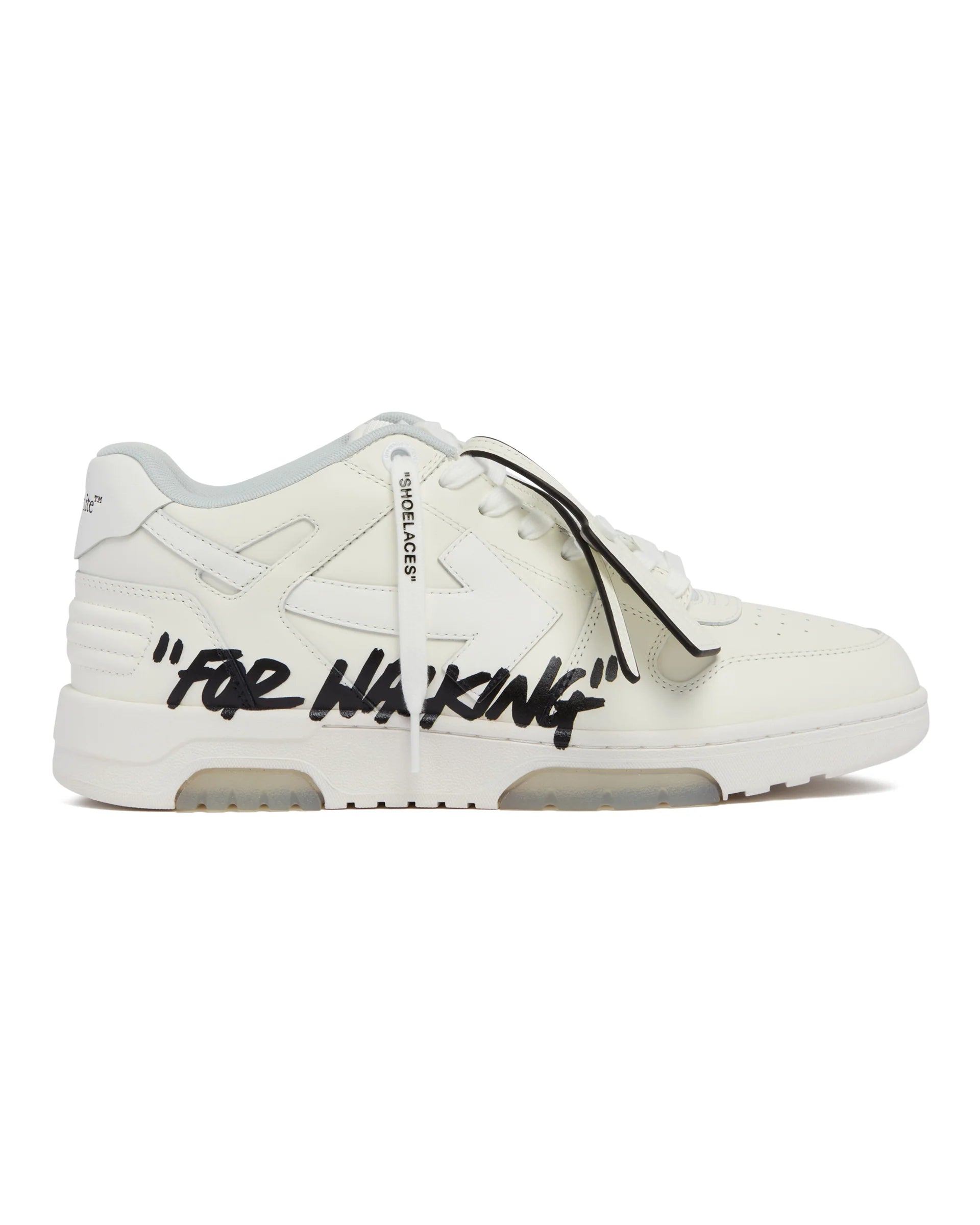 OFF-WHITE OUT OF OFFICE FOR WALKING LOW TOPS WHITE-BLACK