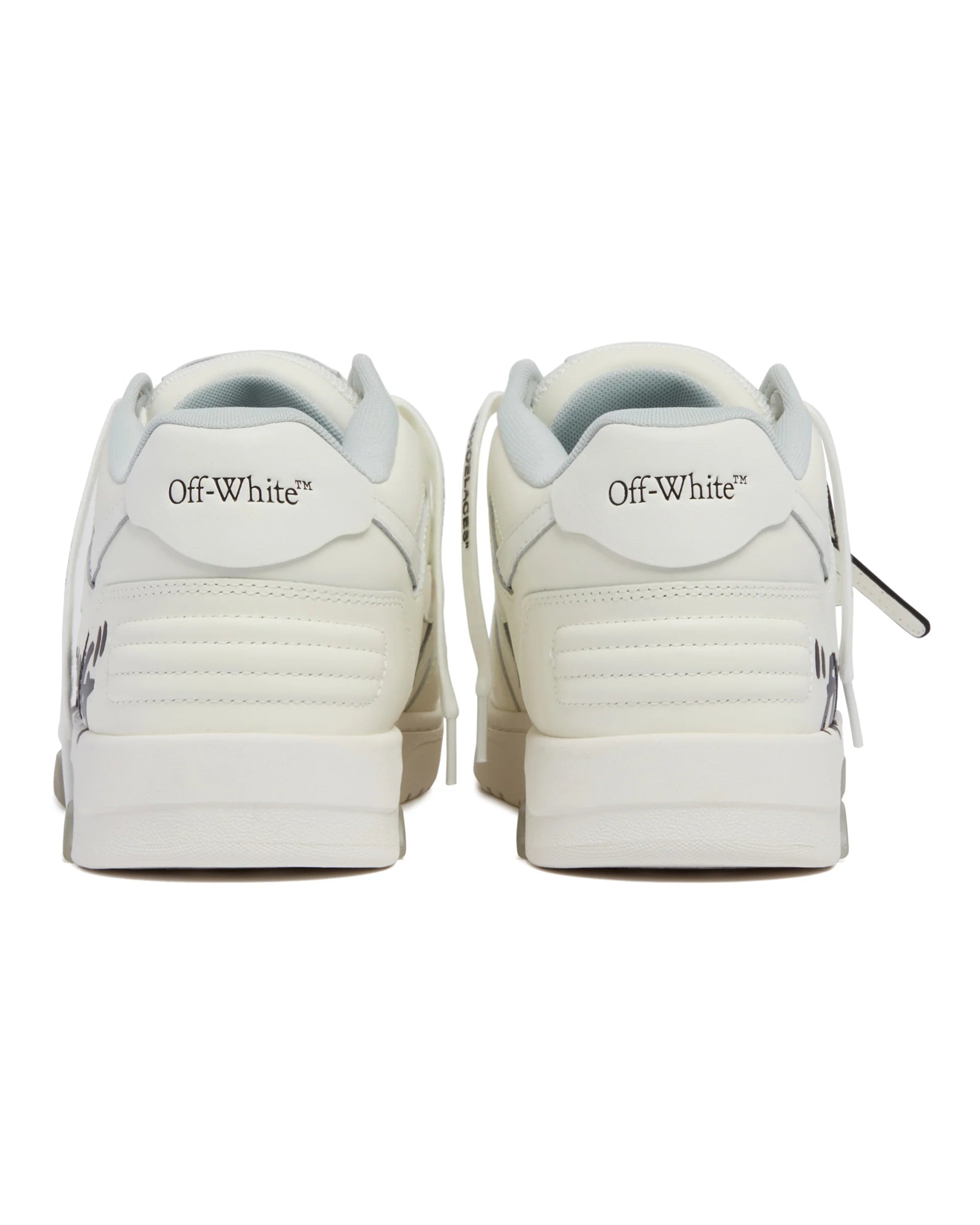 OFF-WHITE OUT OF OFFICE FOR WALKING LOW TOPS WHITE-BLACK