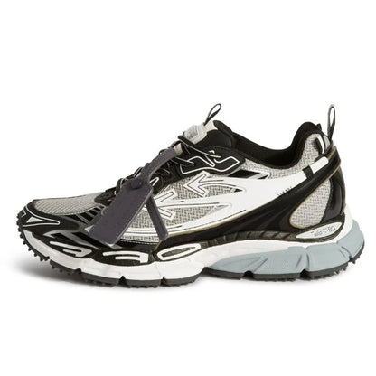 "OFF-WHITE BE RIGHT BACK RUNNING ''LIGHT GREY BLACK''
