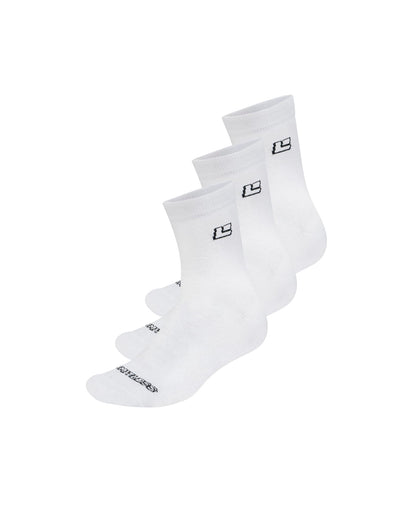 MEDIAS LIMITLESS 3PACK QUARTER BLANCO