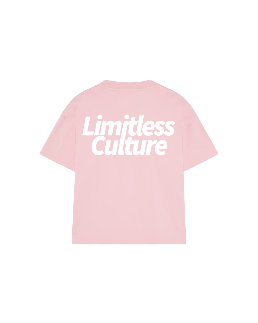 LIMITLESS CULTURE T-SHIRT PINK BLOSSOM OVER