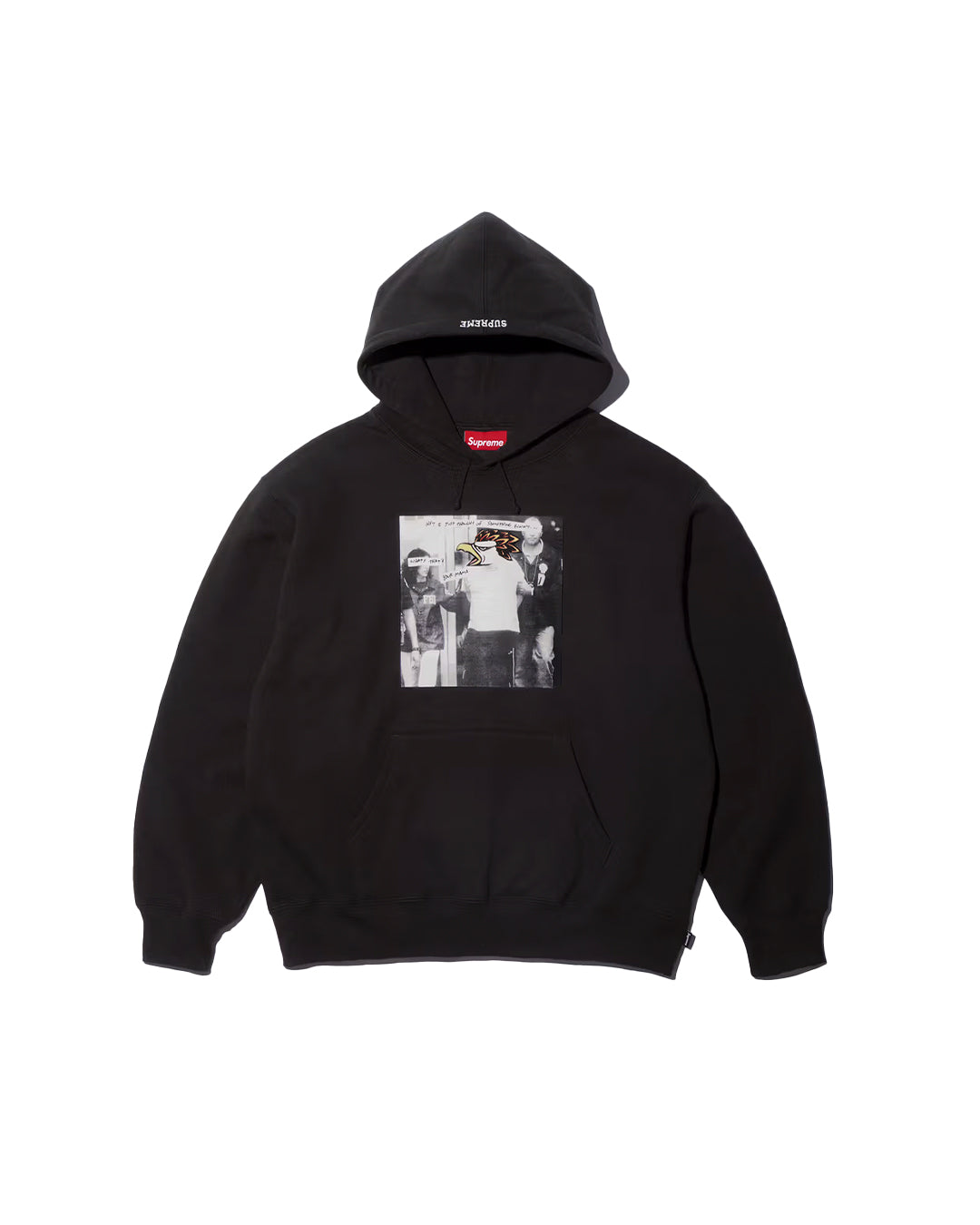 SUPREME ANTIHERO HOODED SWEATSHIRT BLACK (FW25)