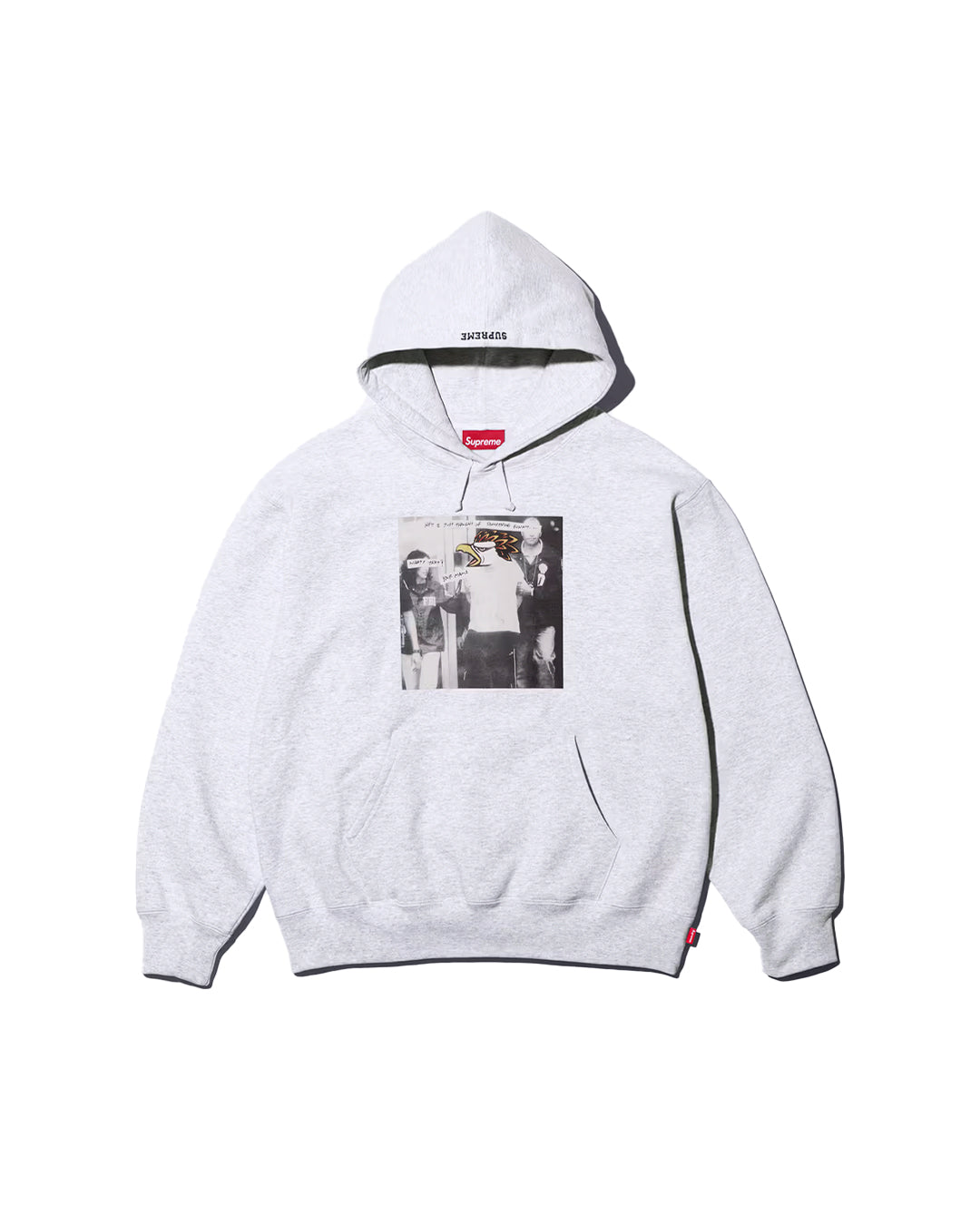SUPREME ANTIHERO HOODED SWEATSHIRT GREY (FW25)