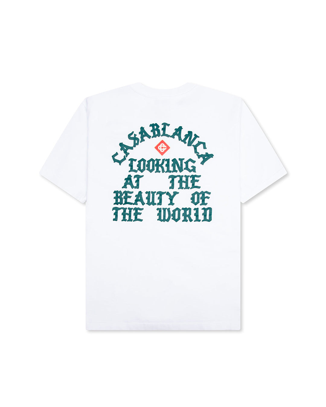 CASABLANCA BEAUTY OF THE WORLD SHORT SLEEVE TSHIRT