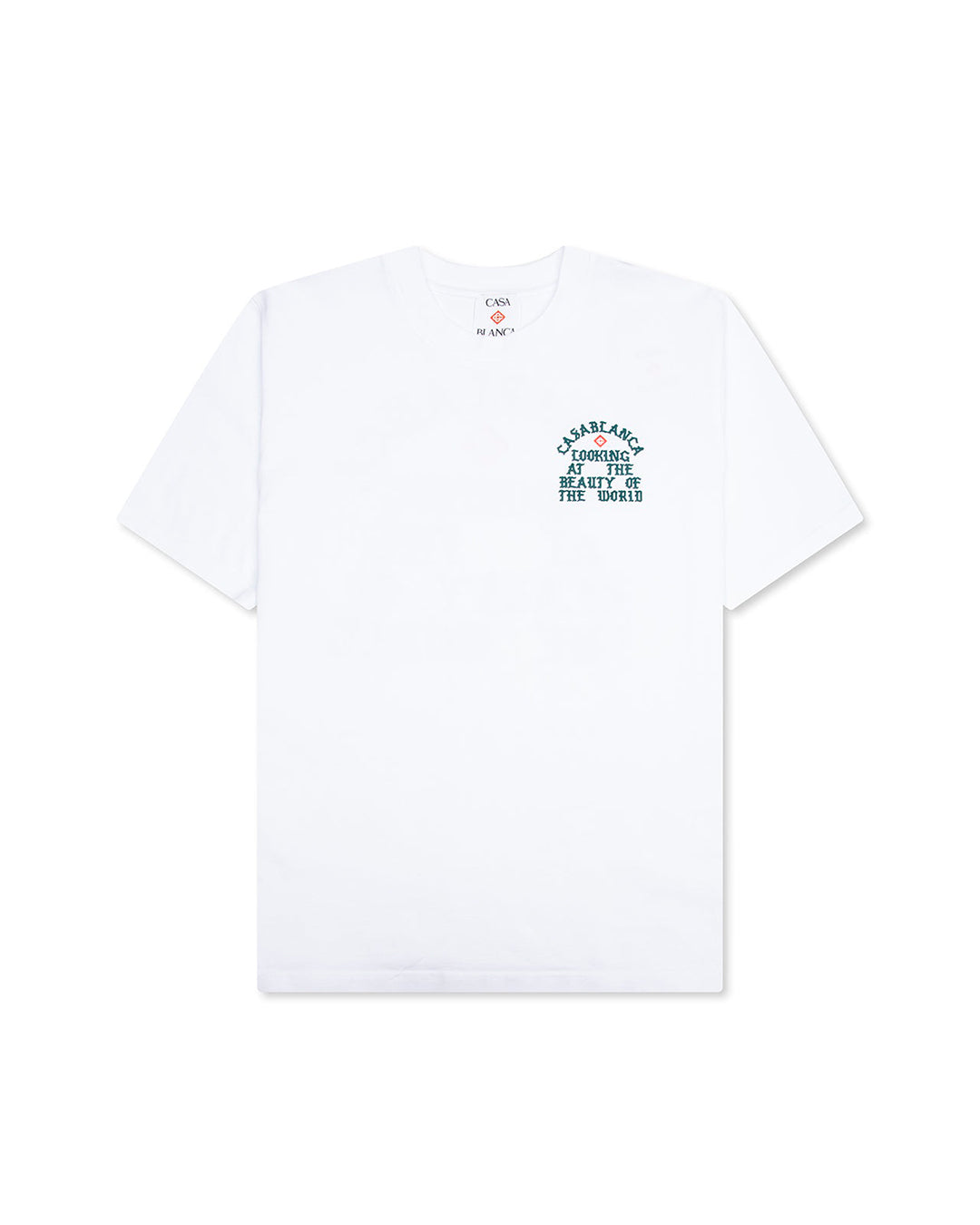 CASABLANCA BEAUTY OF THE WORLD SHORT SLEEVE TSHIRT