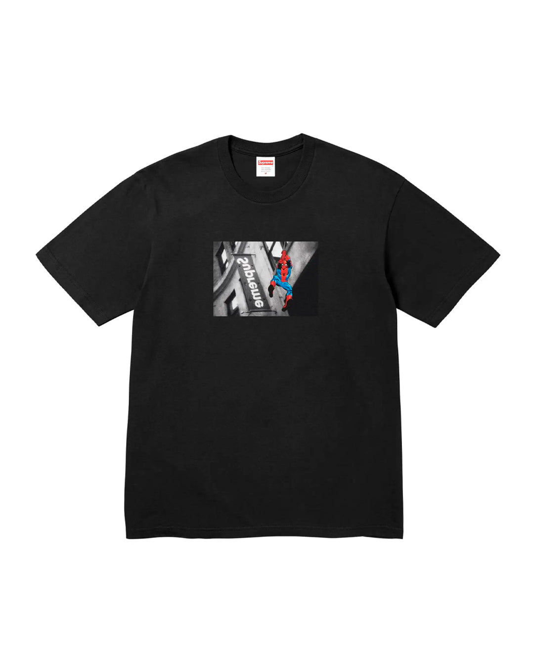 SUPREME SPIDER-MAN TEE BLACK