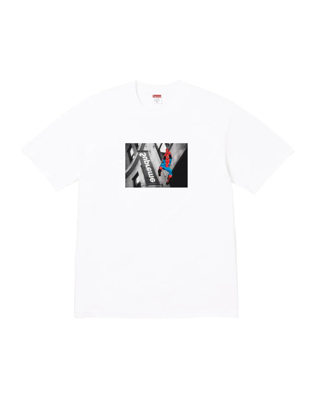 SUPREME SPIDER-MAN TEE WHITE