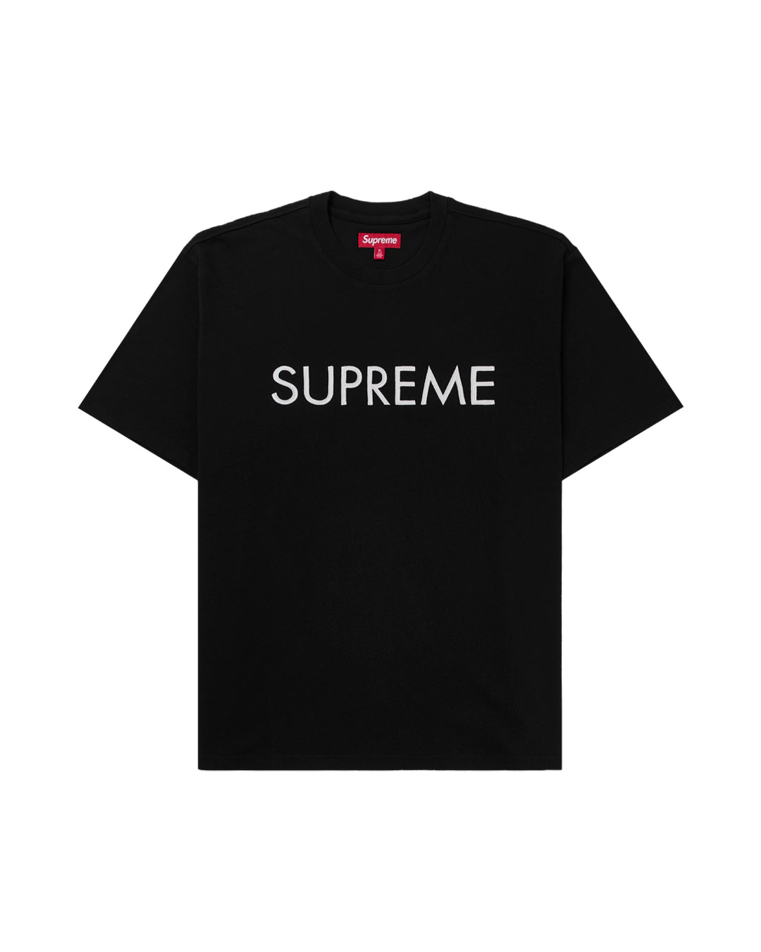 SUPREME CAPITAL S/S TOP BLACK