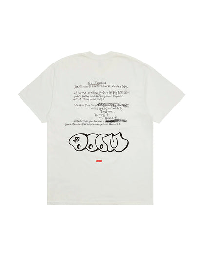 SUPREME MF DOOM TEE WHITE