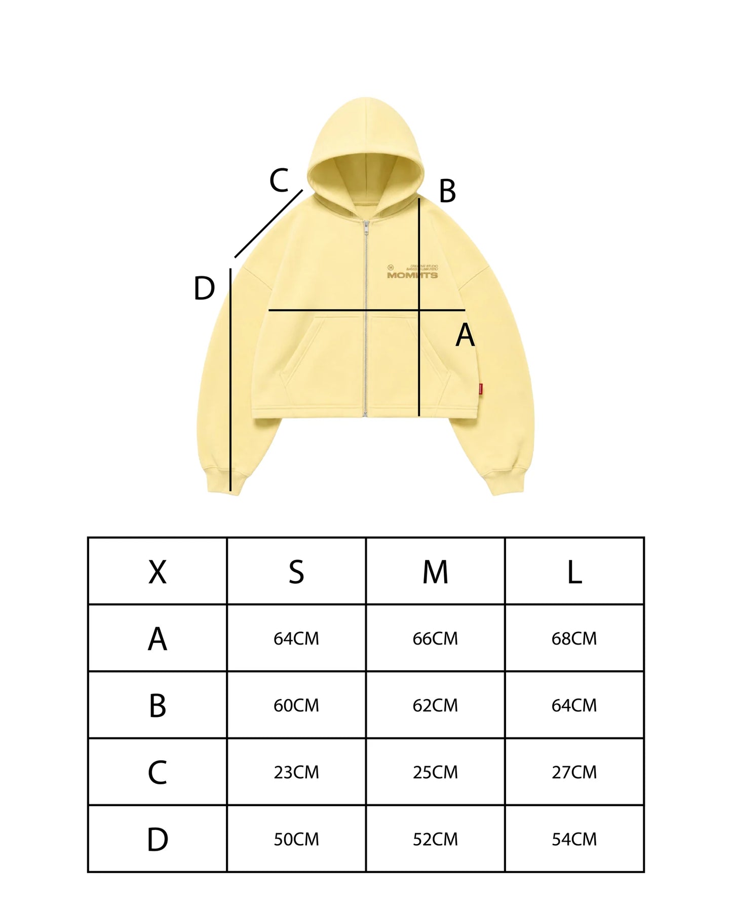 MOMNTS CREATIVE STONE ZIPPER HOODIE