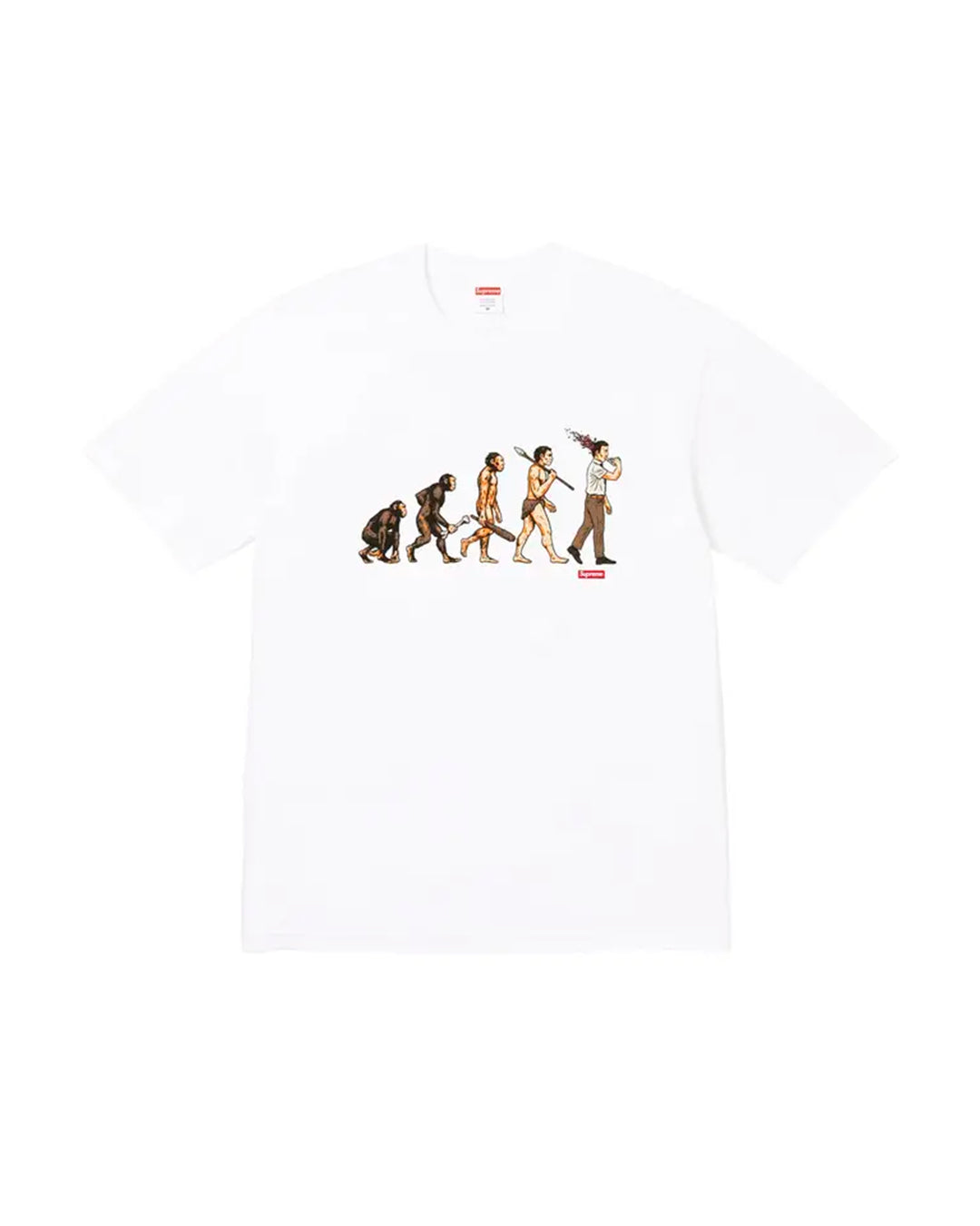 SUPREME EVOLUTION TEE WHITE SS26