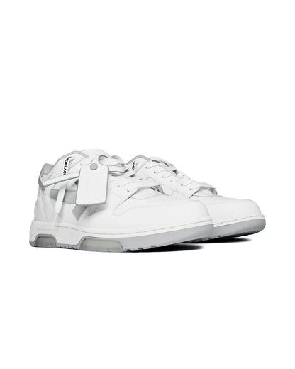 OFF-WHITE OUT OF OFFICE OOO CALF LEA WHITE-GREY