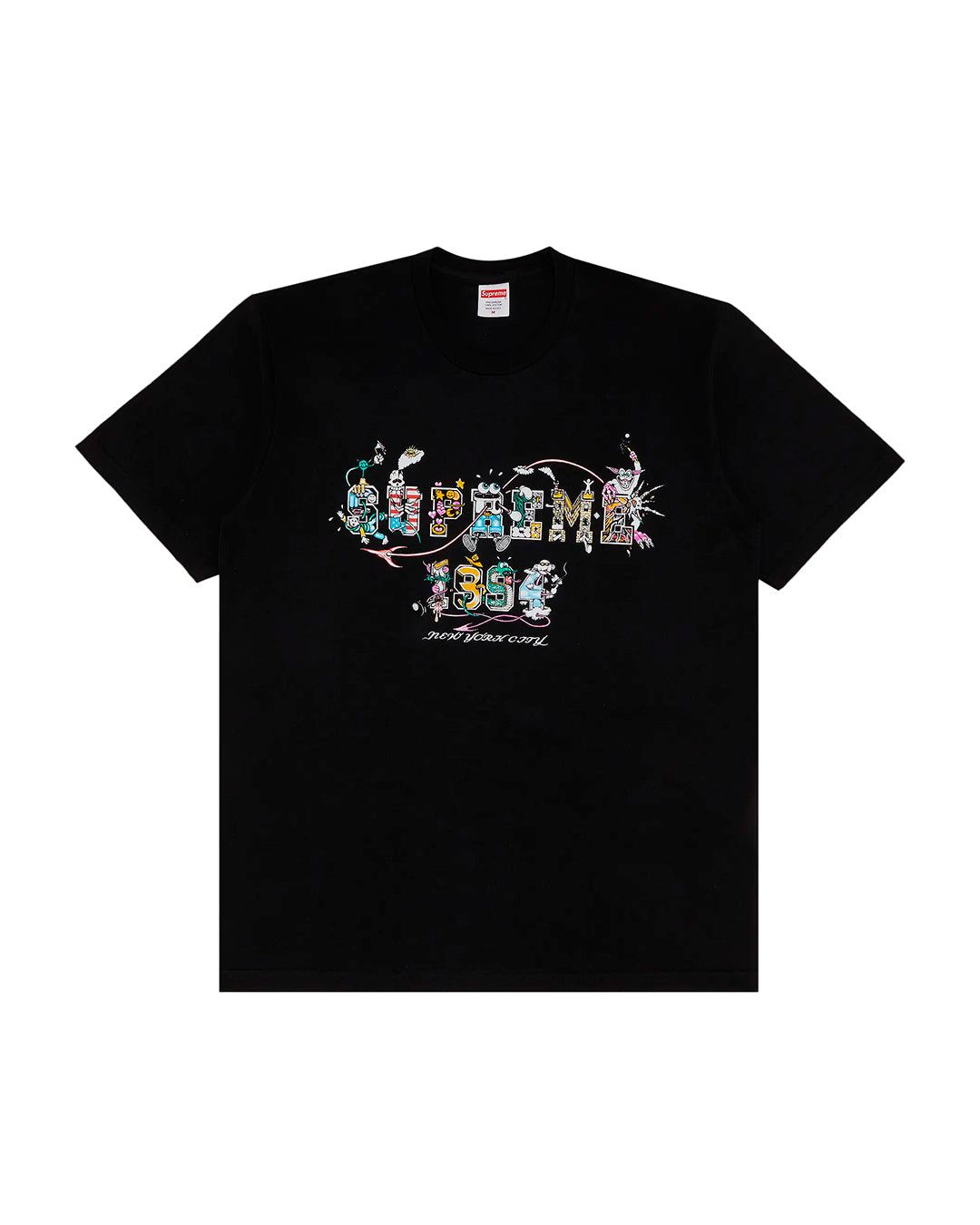 SUPREME VARSITY TEE BLACK