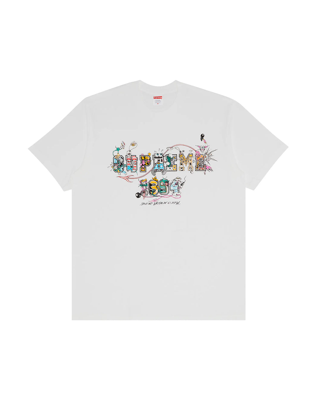 SUPREME VARSITY TEE WHITE