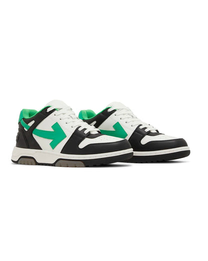 OFF-WHITE OUT OF OFFICE OOO 'BLACK GREEN' HOMBRE