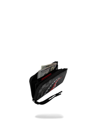 BILLETERA SPRAYGROUND 4AM RED SHARK