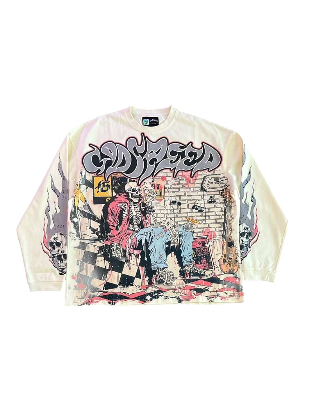 GODSPEED STONER LONG-SLEEVE 'BONE' SS25