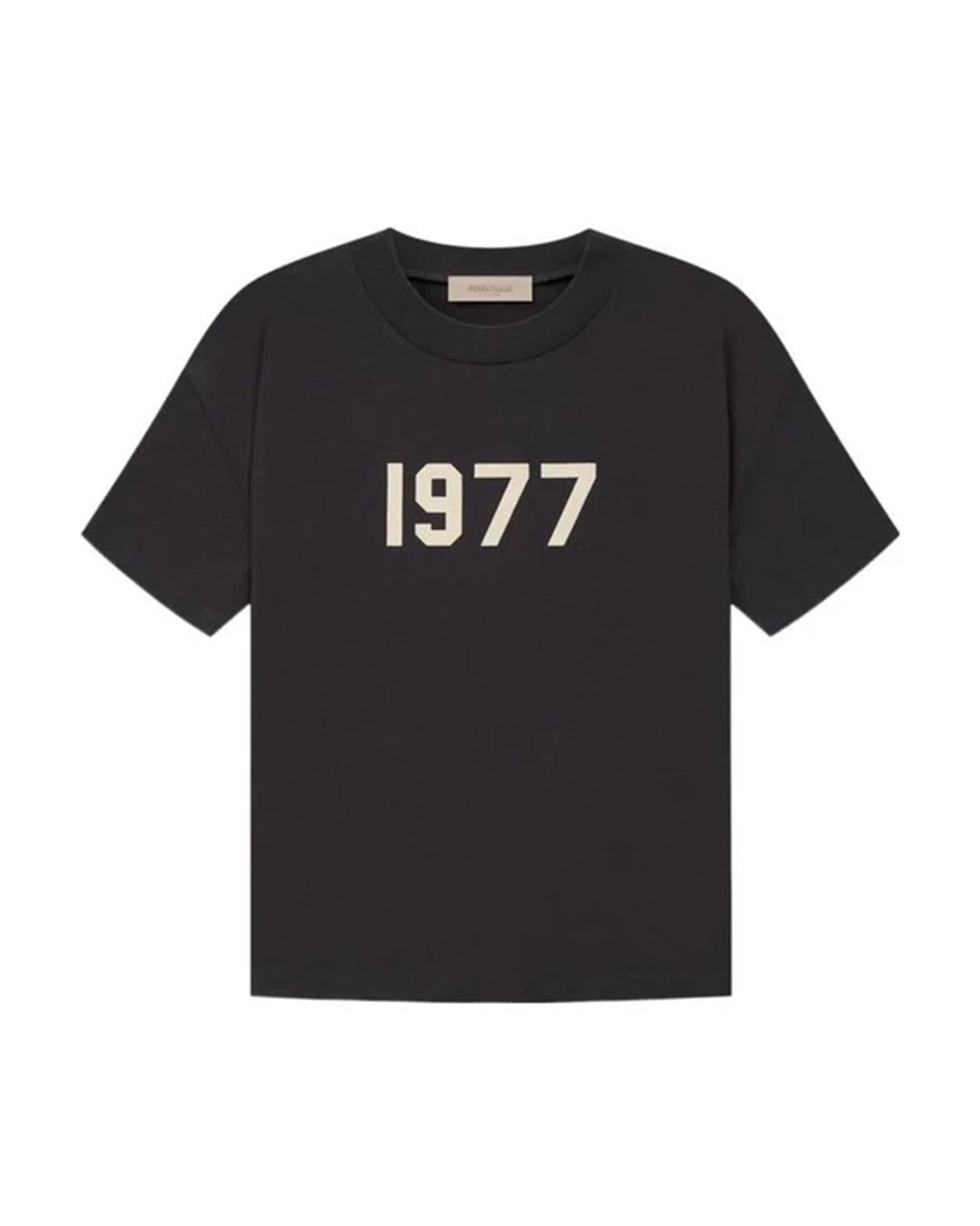 ESSENTIALS 1977 LOGO TEE 'IRON' (SS22)