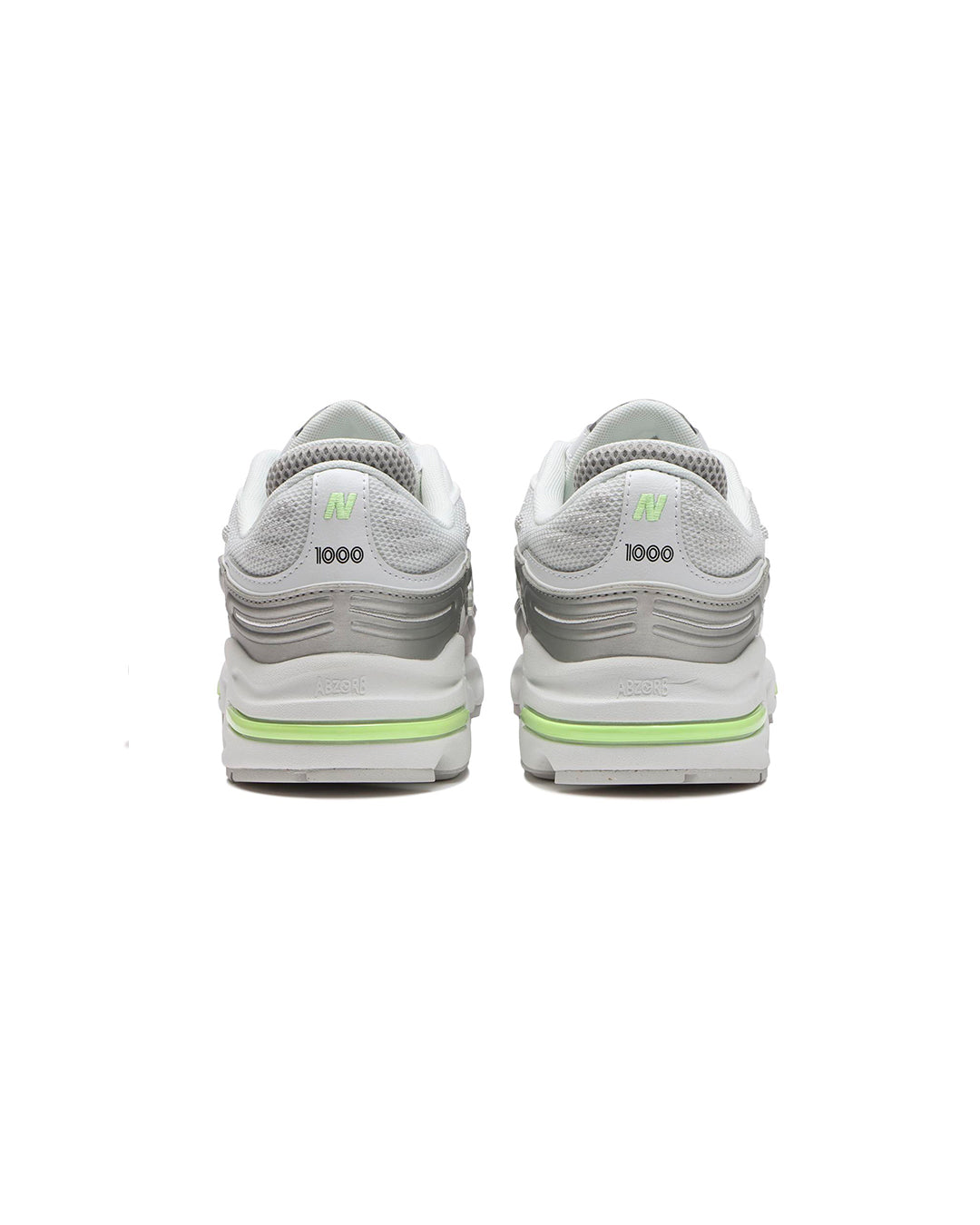 NEW BALANCE 1000 WHITE SILVER MINT FLASH