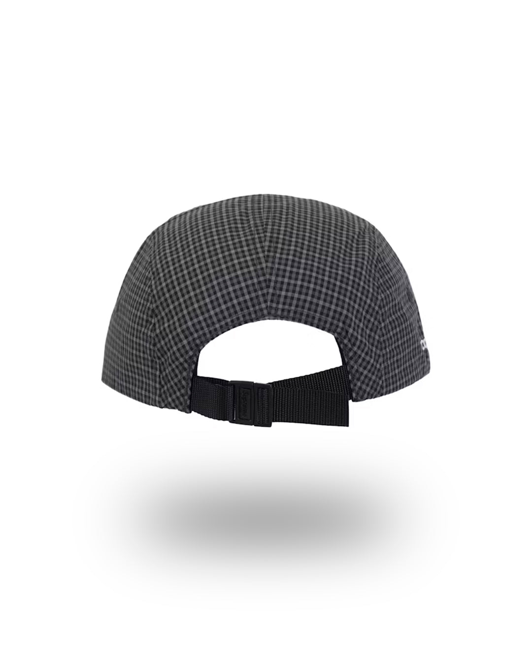 SUPREME CORDURA PLAID CAMP CAP BLACK