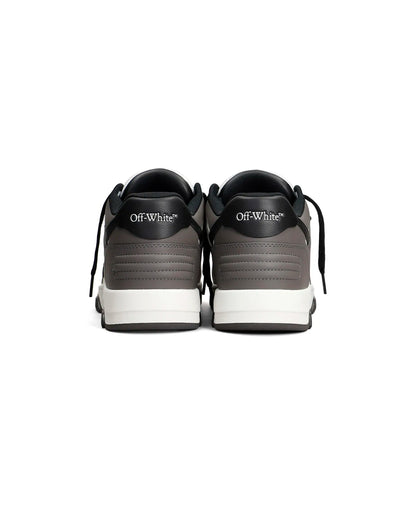 OFF-WHITE OUT OF OFFICE OOO LOW TOPS DARK GREY BLACK HOMBRE