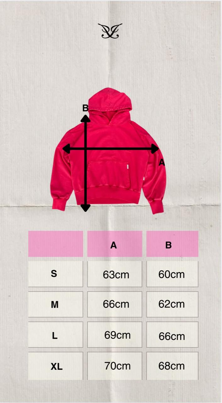 INTIKILLA ESSENTIALS RED HOODIE