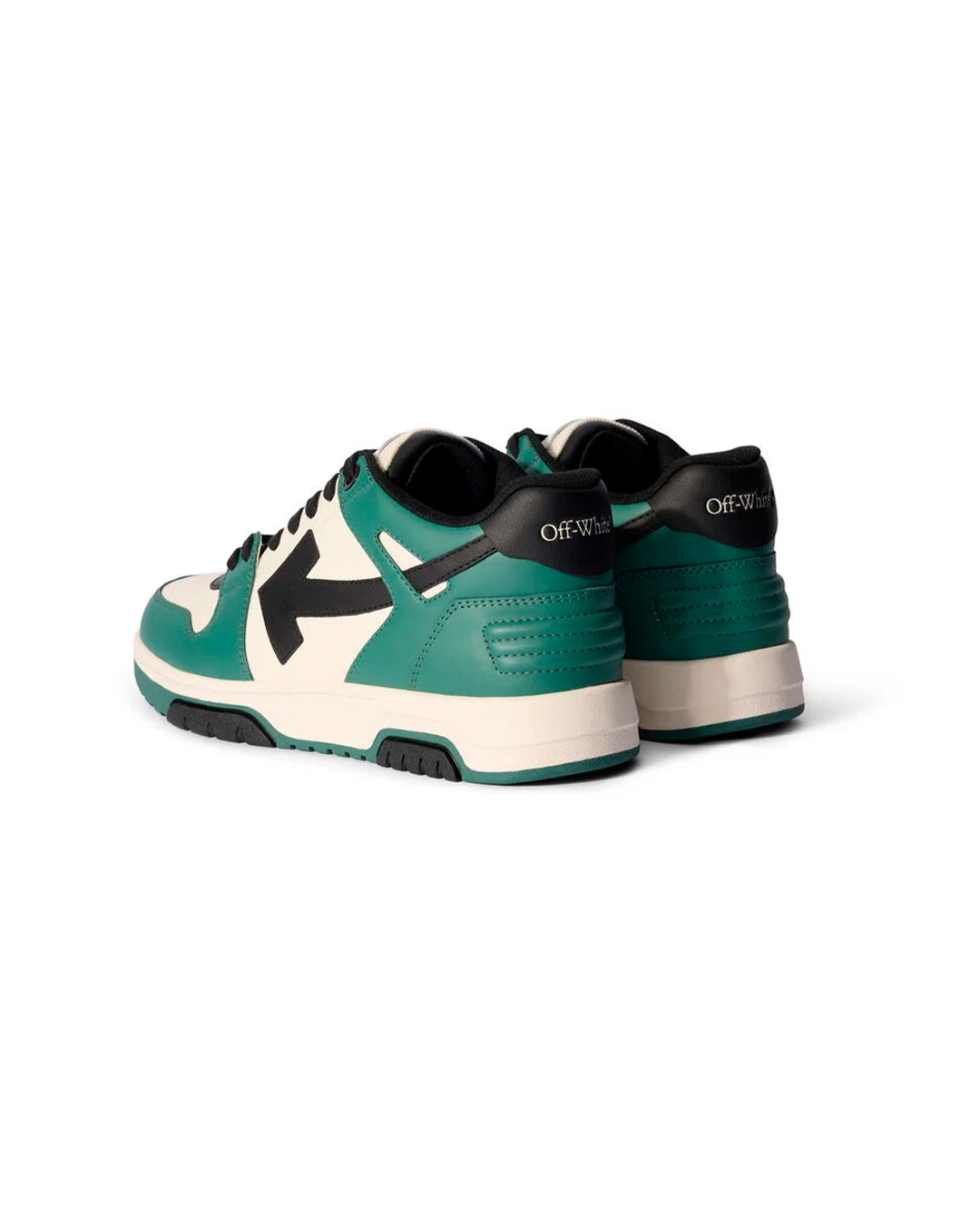 OFF-WHITE OUT OF OFFICE GREEN/BLACK HOMBRE