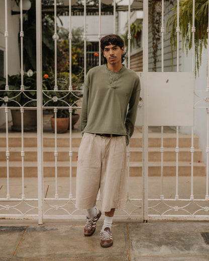 MOMNTS PISTACCIO HENLEY