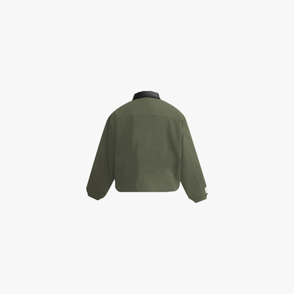 BRECH STUDIOS GREEN BOMBER JACKET