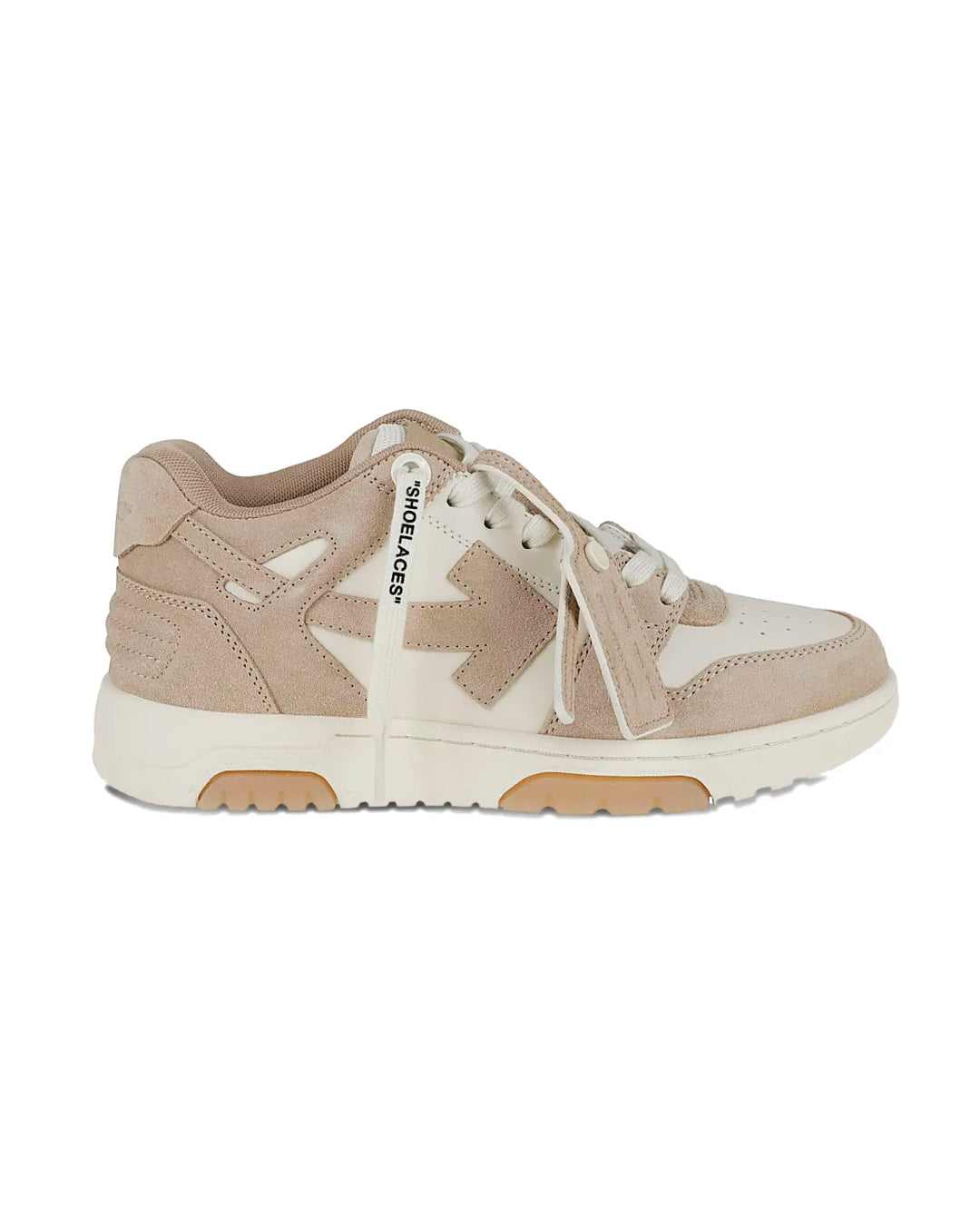 OFF-WHITE OUT OF OFFICE NEUTRAL BEIGE HOMBRE