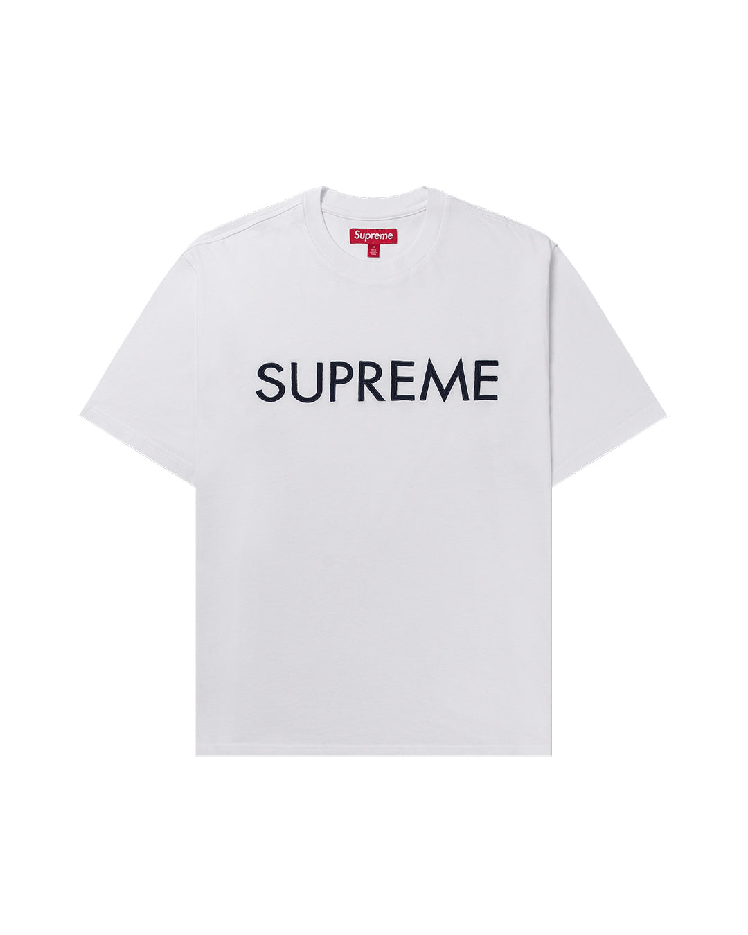 SUPREME CAPITAL S/S TOP WHITE