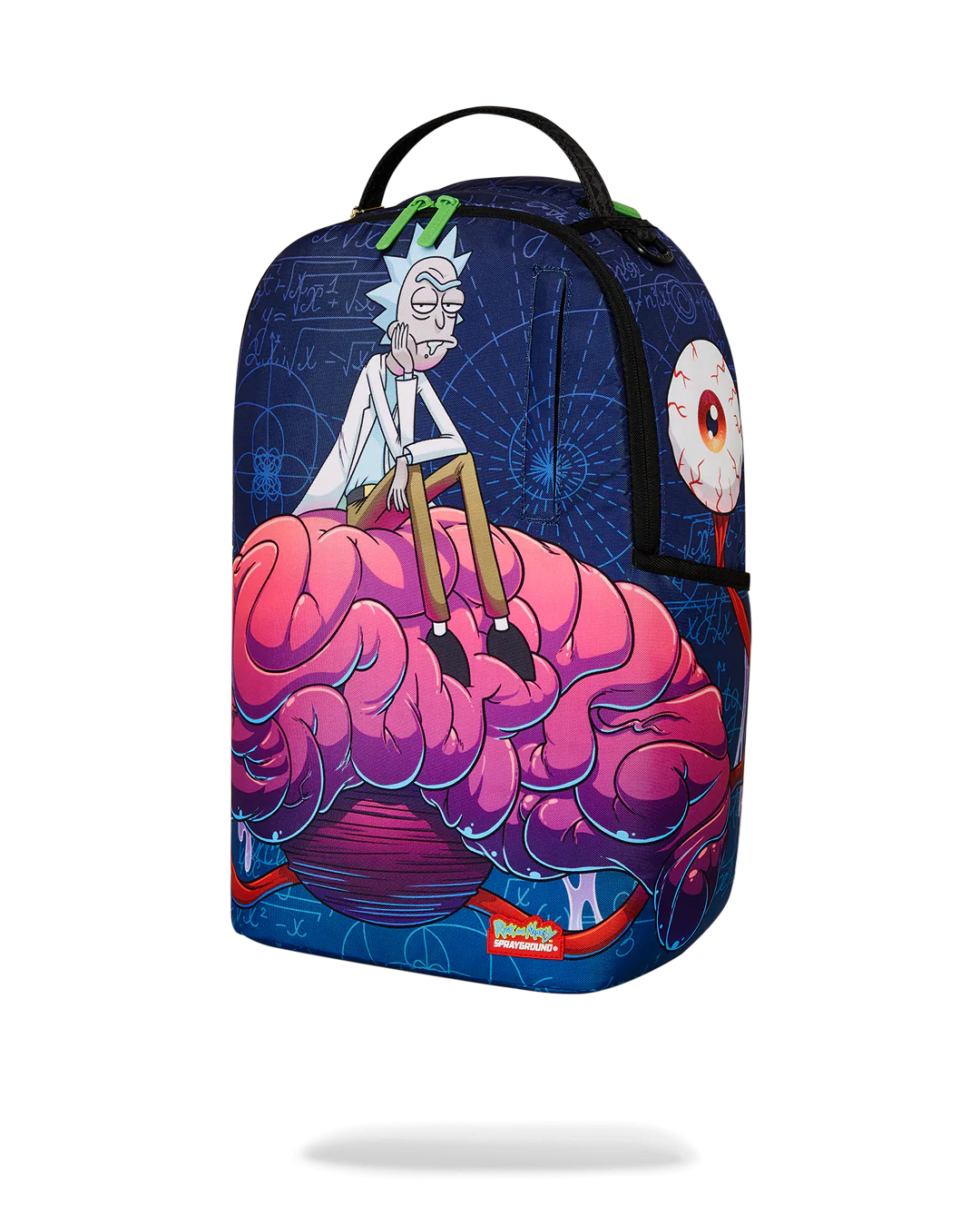 MOCHILA SPRAYGROUND RICK AND MORTY BRAIN SHARK