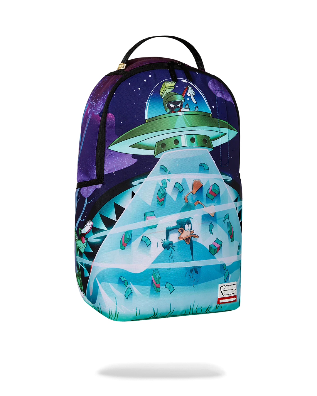 MOCHILA SPRAYGROUND LOONEY TUNES MARVIN ABDUCTING DAFFY