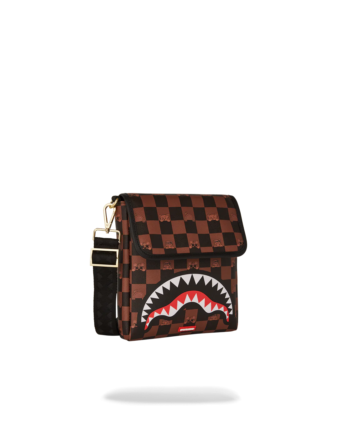 BOLSO CRUZADO SPRAYGROUND ANCHO PEEKING CHARACTER CHECK