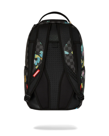 MOCHILA SPRAYGROUND MONOPOLY WHEEL BARREL