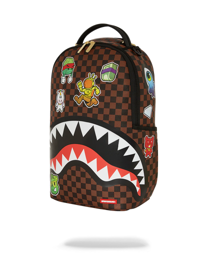 MOCHILA SPRAYGROUND STICKER CAMPAIGN