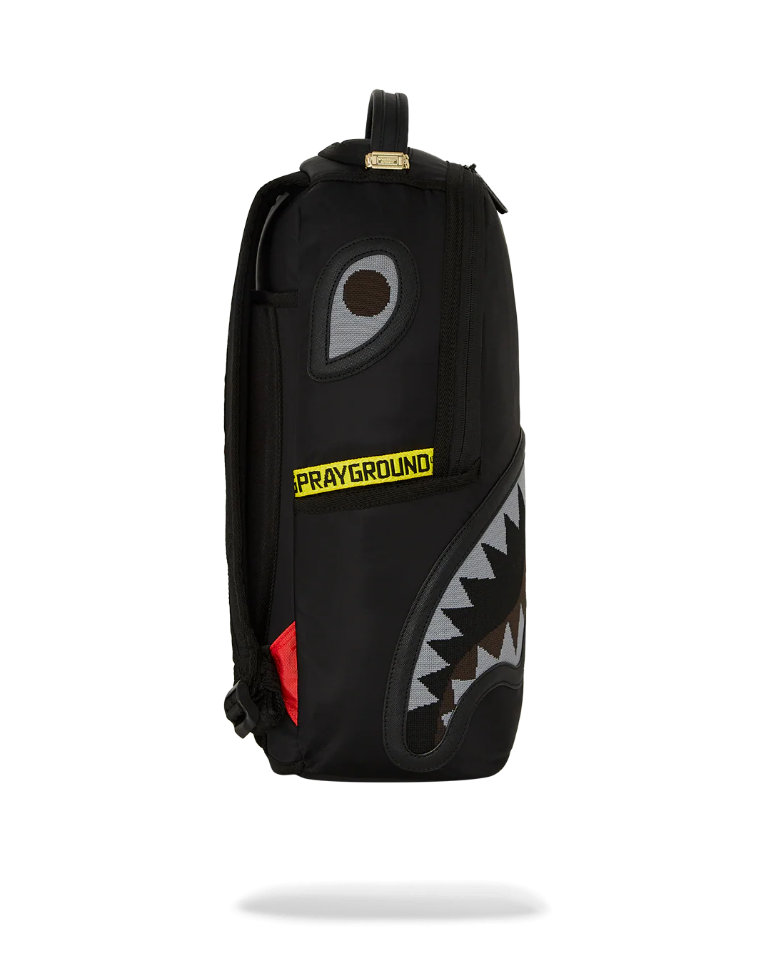 MOCHILA SPRAYGROUND SHARK CENTRAL YELLOW TAPE
