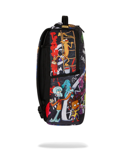 MOCHILA SPRAYGROUND 90S NICK CHARACTER PAINTING