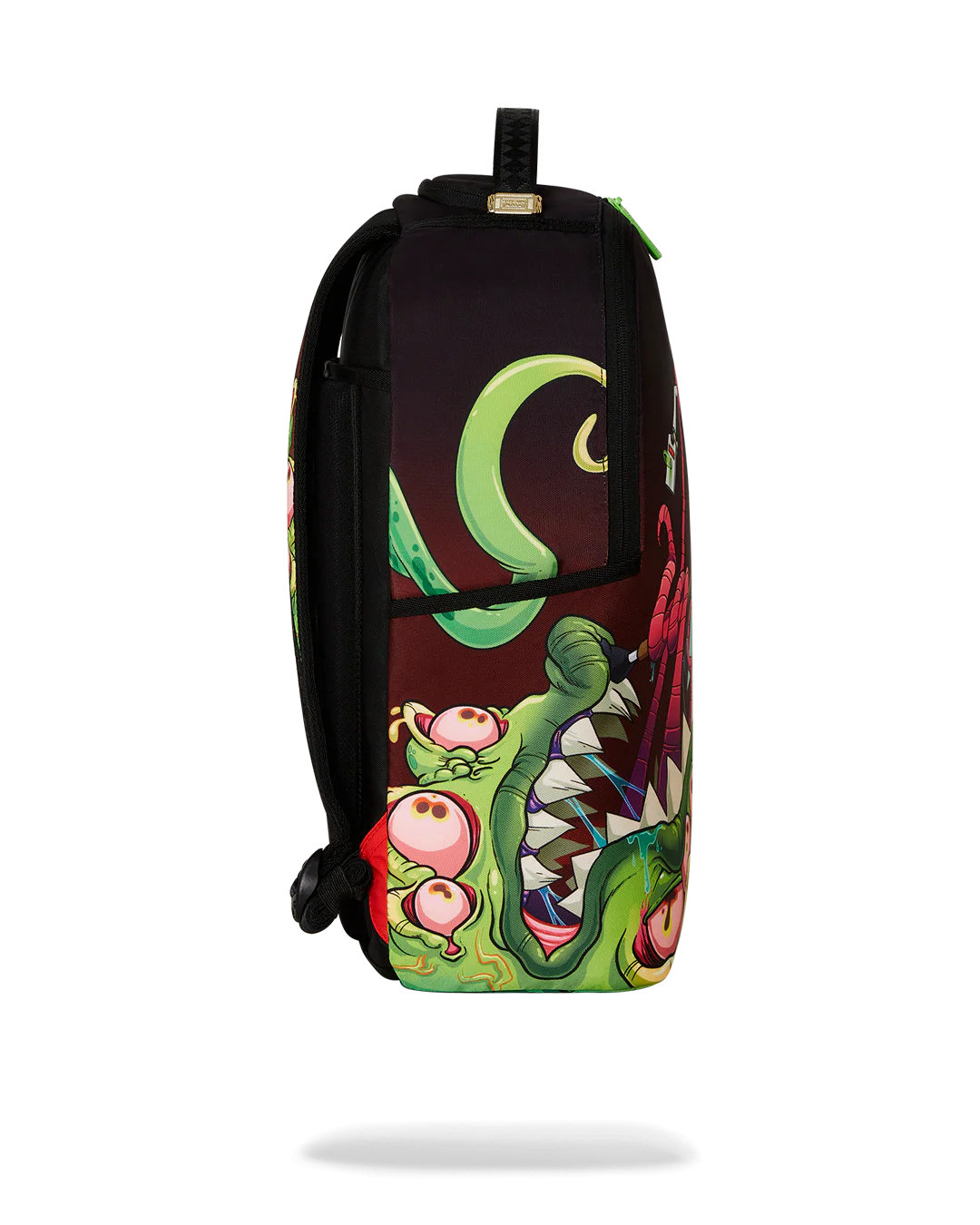 MOCHILA SPRAYGROUND RICK AND MORTY ALIEN MOUTH HALF SHARKMOUTH