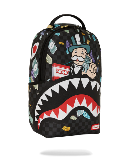 MOCHILA SPRAYGROUND MONOPOLY X SPRAYGROUND CHARACTERS