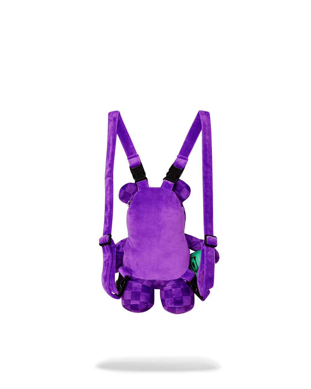 MOCHILA SPRAYGROUND DE OSO MINI PURPLE SHARK SHARKS IN PARIS