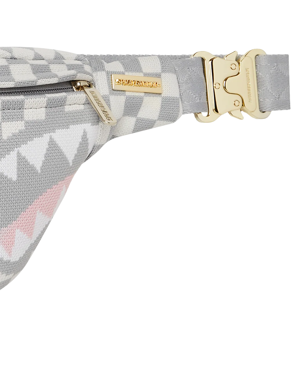 CANGURERA SPRAYGROUND KNIT SHARKS IN PARIS IN CREAM
