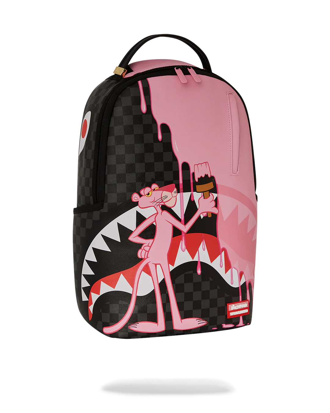 MOCHILA SPRAYGROUND PINK PANTHER HALF PAINTED