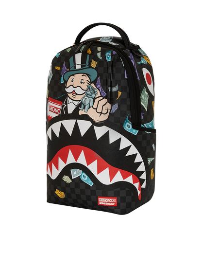 MOCHILA SPRAYGROUND MONOPOLY X SPRAYGROUND CHARACTERS